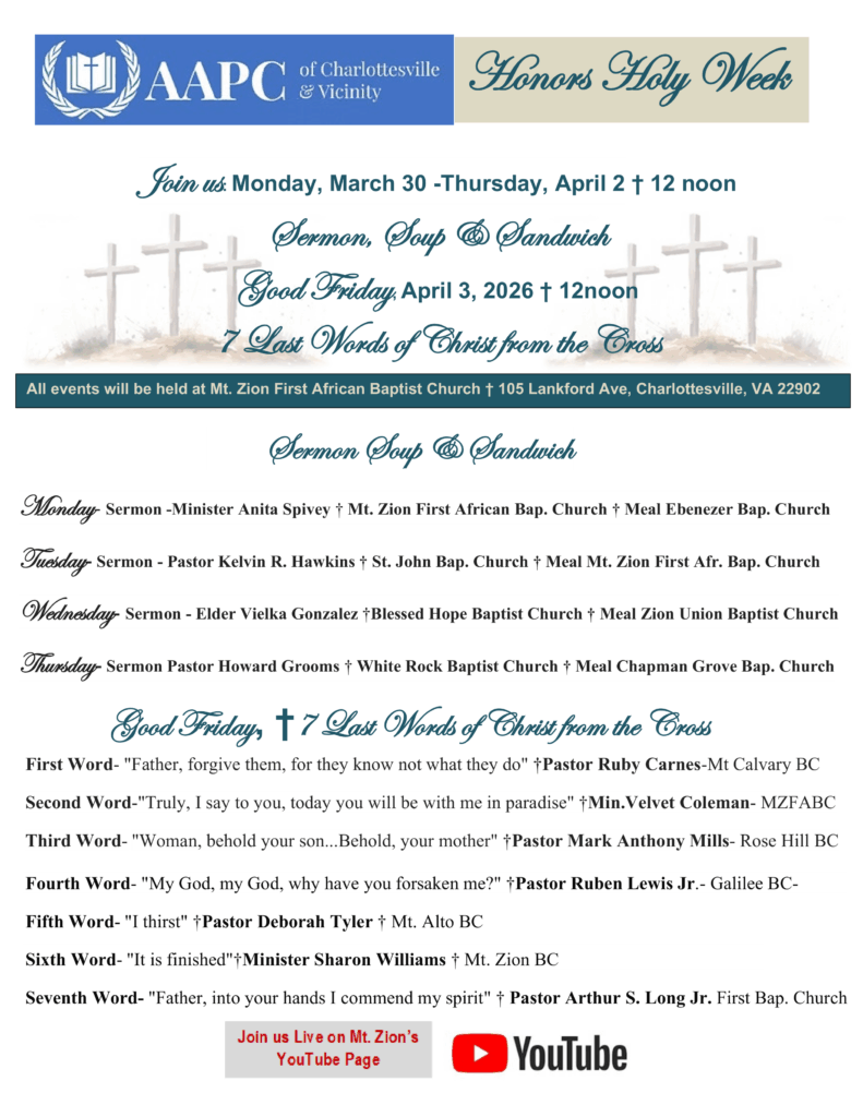 AAPC passionweeksermonsoupsandwich7lastwords2026